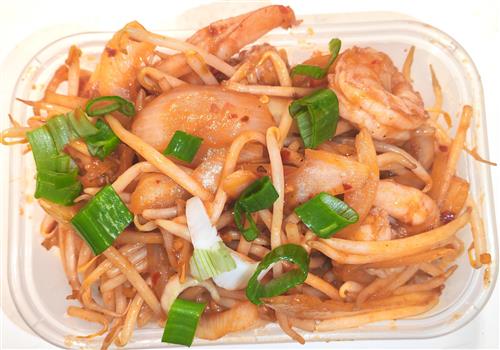 KD14_______spicy red beanshoots with king prawns